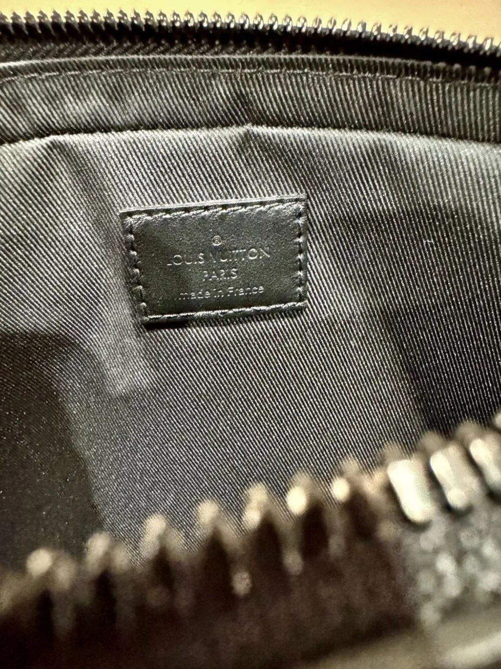 Louis Vuitton Trio Messenger Bag — Black Monogram Shadow Leather | 3-Piece Set